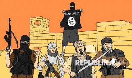 ISIS Klaim Bunuh Lusinan Tentara Nigeria. Foto: Ilustrasi Kelompok ISIS