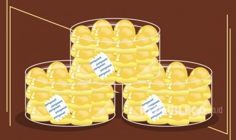 Ilustrasi Kue Lebaran