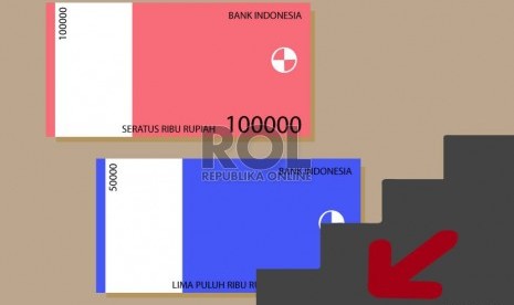 Ilustrasi Kurs rupiah mencatat titik terendah sejak krisis ekonomi.