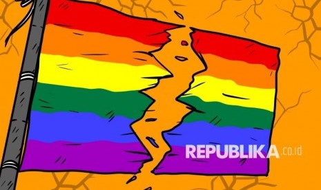 Selain Homoseksual, Kaum Nabi Luth Juga Diazab Karena Ini. Foto:   Ilustrasi  LGBT