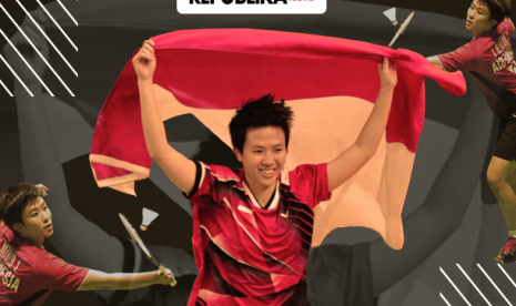 Ilustrasi Liliyana Natsir atau Butet