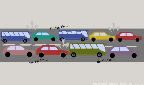 Ilustrasi Macet