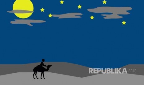 Apakah Lailatul Qadar Hanya di 10 Hari Terakhir Ramadhan?. Foto: Ilustrasi Malam Lailatul Qadar