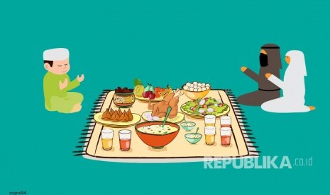 Ilustrasi Menu Berbuka Puasa