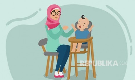 Orang tua menyuapi makan anak (ilustrasi). Ada beberapa kebiasaan yang sebaiknya tidak dilakukan orang tua ketika memberi makan anak.