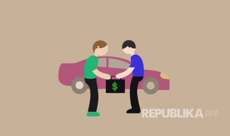 Ilustrasi Ilustrasi Penjualan Mobil