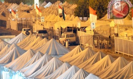 Padang Arafah, Makkah, Arab Saudi.