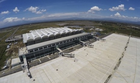 Ilustrasi pembangunan bandara.