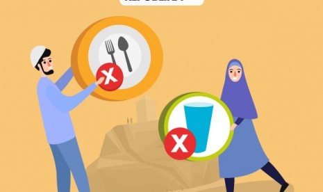 ilustrasi puasa sunnah Syawal. Puasa Syawal mempunyai keutamaan yang besar seperti puasa 1 tahun penuh