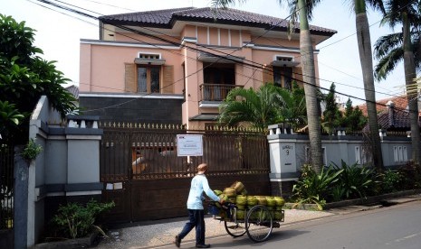 Ilustrasi rumah mewah.