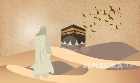 Pembantu Rasulullah SAW beragama Yahudi memeluk Islam tanpa paksaan. Ilustrasi Sahabat Nabi