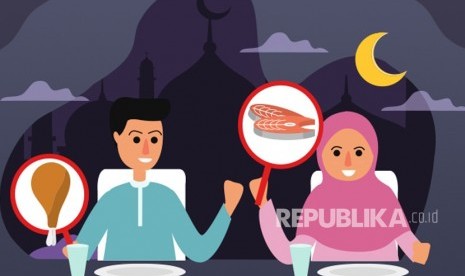 Umat Islam sedang menunaikan puasa (ilustrasi). Agar puasa lancar, ada beberapa kebiasaan sehat yang perlu dilakukan setiap Muslim dan Muslimah.