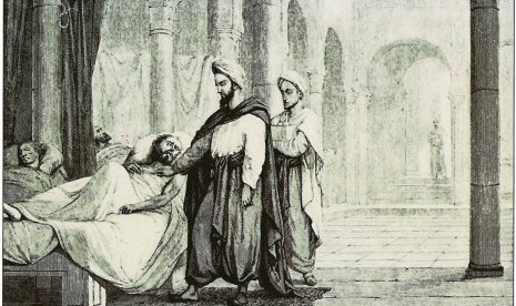 Siapa Saja Orang Arab yang Bermigrasi ke Andalusia?. Foto: Ilustrasi sebuah rumah sakit pada masa kejayaan Islam di Cordoba, Andalusia (Spanyol).