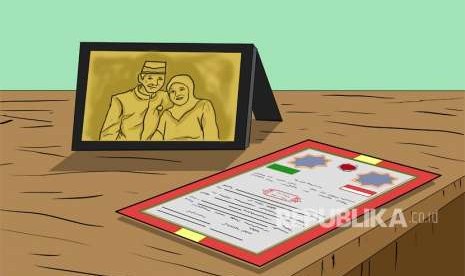 Dalil Berhaji Atas Nama Ibu yang Sudah Meninggal. Foto:   Ilustrasi Sertifikat Badal Haji