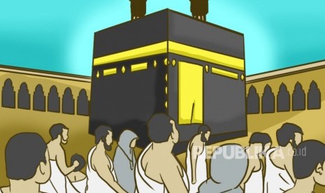 Kisah Ka'bah Mengeluhkan Orang yang Lalai Saat Tawaf. Foto:   Ilustrasi Tawaf