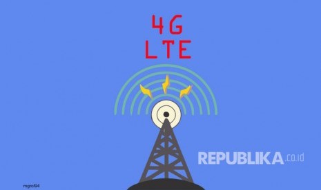 Ilustrasi Teknologi 4G. Kementerian Komunikasi dan Informatika (Kemenkominfo) menyatakan hingga kini baru 84,92 persen dari 83.218 desa dan kelurahan di Indonesia yang terkaver jaringan 4G.