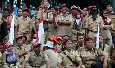 Ilustrasi tenaga kerja honorer.