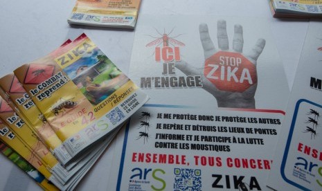 Ilustrasi virus zika