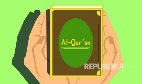 YMSM Wakafkan 3 Ribu Alquran ke Istiqlal. Ilustrasi Wakaf Al-Quran