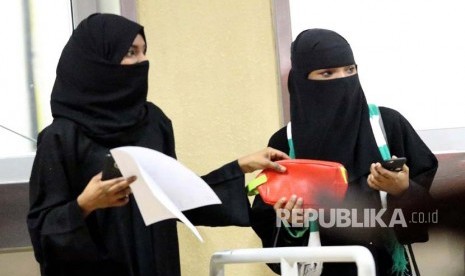 Arab Saudi membuka partisipasi wanita di sektor publik. Ilustrasi Wanita Arab Saudi