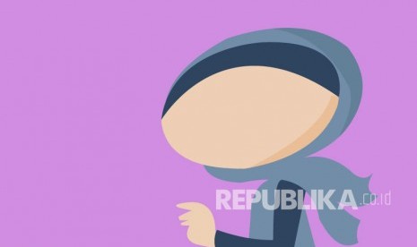 Ilustrasi perempuan.  Aisyiyah, berencana menggelar Pengajian Ramadhan di bulan ini. Berlangsung selama dua hari pada 23-24 April, pengajian tersebut mengangkat tema 