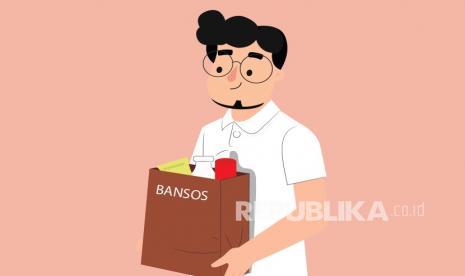 Ilustrasi Bansos. Pemerintah akan memberikan bantuan sosial (bansos) untuk masyarakat yang mengalami pemutusan hubungan kerja (PHK).