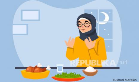 Ilustrasi berpuasa. Puasa Asyura atau Bayar Qadha Ramadhan Dulu?