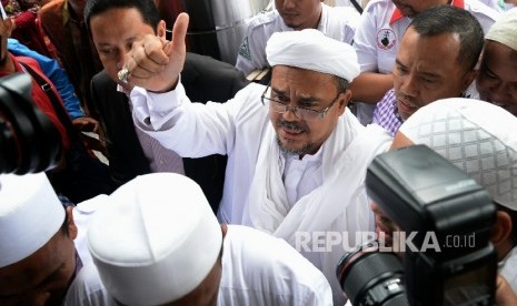 Imam besar Front Pembela Islam (FPI) Habib Rizieq Shihab