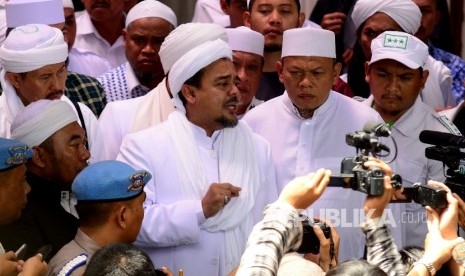 Imam besar Front Pembela Islam (FPI) Habib Rizieq Shihab