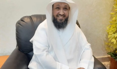 Imam Masjid Al Haram Syekh DR Hasan bin Abdul Hamid Bukhari. 