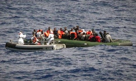 imigran Libya ke Italia