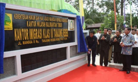 Imigrasi Tanjung Redeb, Berau, Kaltim ketika diresmikan