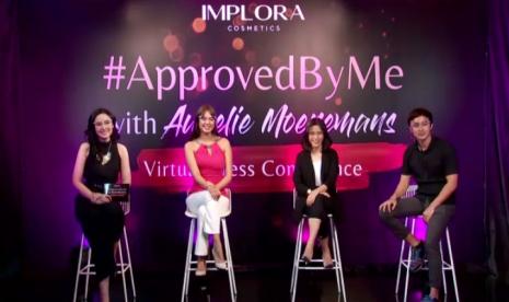 Implora Cosmetics umumkan brand ambassador pertamanya Aurelie Moeremans.