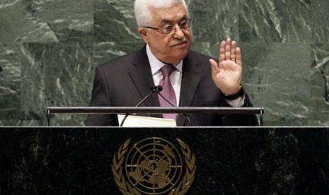 Pidato Presiden Palestina, Mahmoud Abbas di PBB.