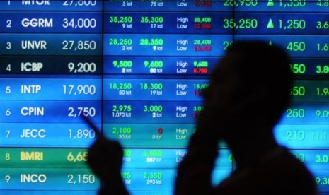 Indeks Harga Gabungan Saham (IHSG) Bursa Efek Indonesia (BEI).