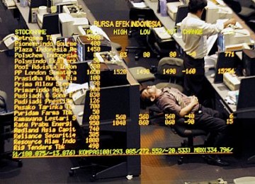 Indeks perdagangan saham di Bursa Efek Indonesia