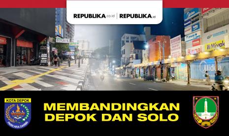 Indikator pembangunan di Kota Depok dan Solo.