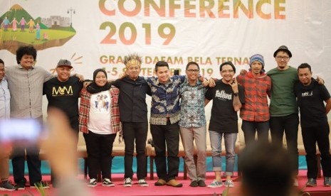 Indonesia Creative Cities Festival (ICCF) 2019 di Ternate, Maluku Utara, disambut dengan gembira dan dibuka dengan antusias.