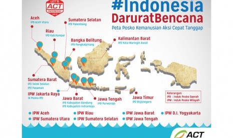 Indonesia Darurat Bencana 25 Posko ACT Siap Respon Korban Banjir dan Longsor Nasional.