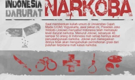 Indonesia Darurat Narkoba (ilustrasi)