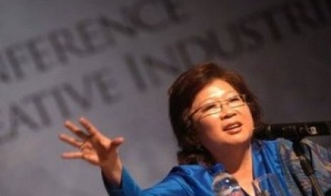 Former Trade Minister Mari Elka Pangestu 