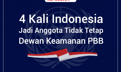 Indonesia jadi anggota tidak tetap Dewan Keamanan PBB sudah sebanyak empat kali.