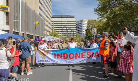 Indonesia turut tampil di perhelatan Parade Budaya di National Multicultural Festival (NMF) 2018 di Canberra.