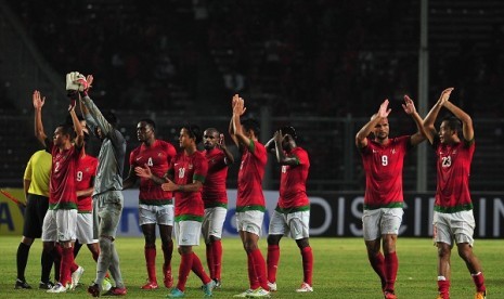 Indonesian footbal team after a match in Jakarta. (file photo)