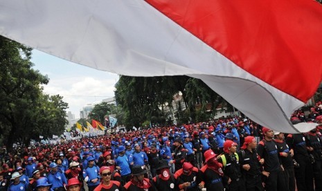 Indonesian Metal Workers Federation plans to strike on September 14. (illustration)