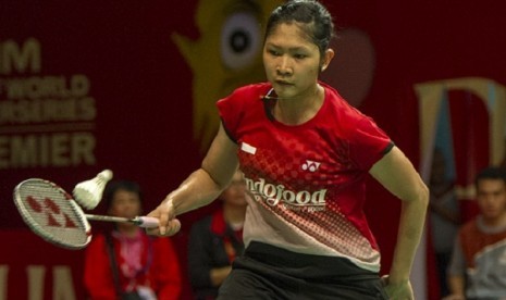 Indonesian woman's single badminton player, Linda Wenifanetri. (file photo)