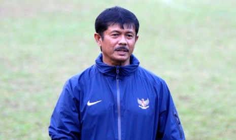  Indonesian national team U-19 coach, Indra Sjafrie (file photo)