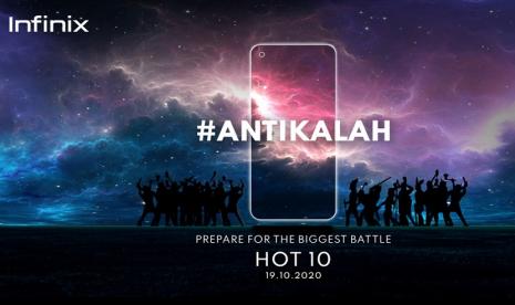 Infinix HOT 10 akan meluncur pada 19 Oktober 2020