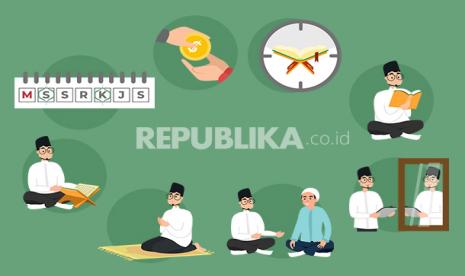 Infografis 8 Cara Mempertahankan Amalan Usai Ramadhan