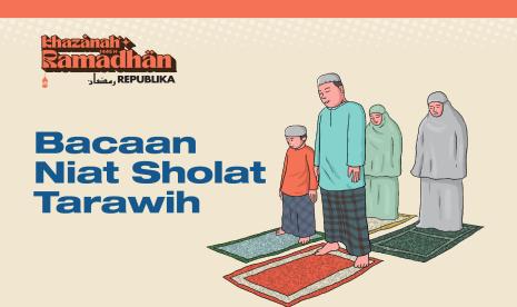 Infografis Bacaan Niat Sholat Tarawih